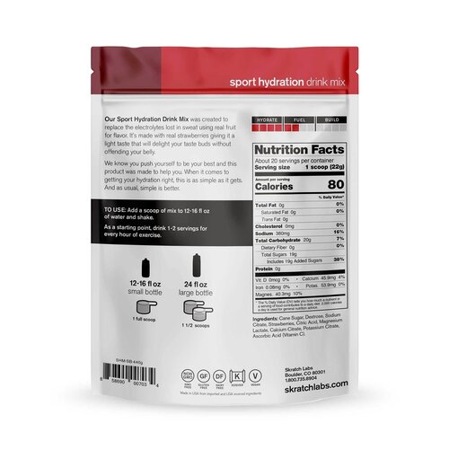 Skratch Labs Skratch Labs Hydration Sport Drink Mix