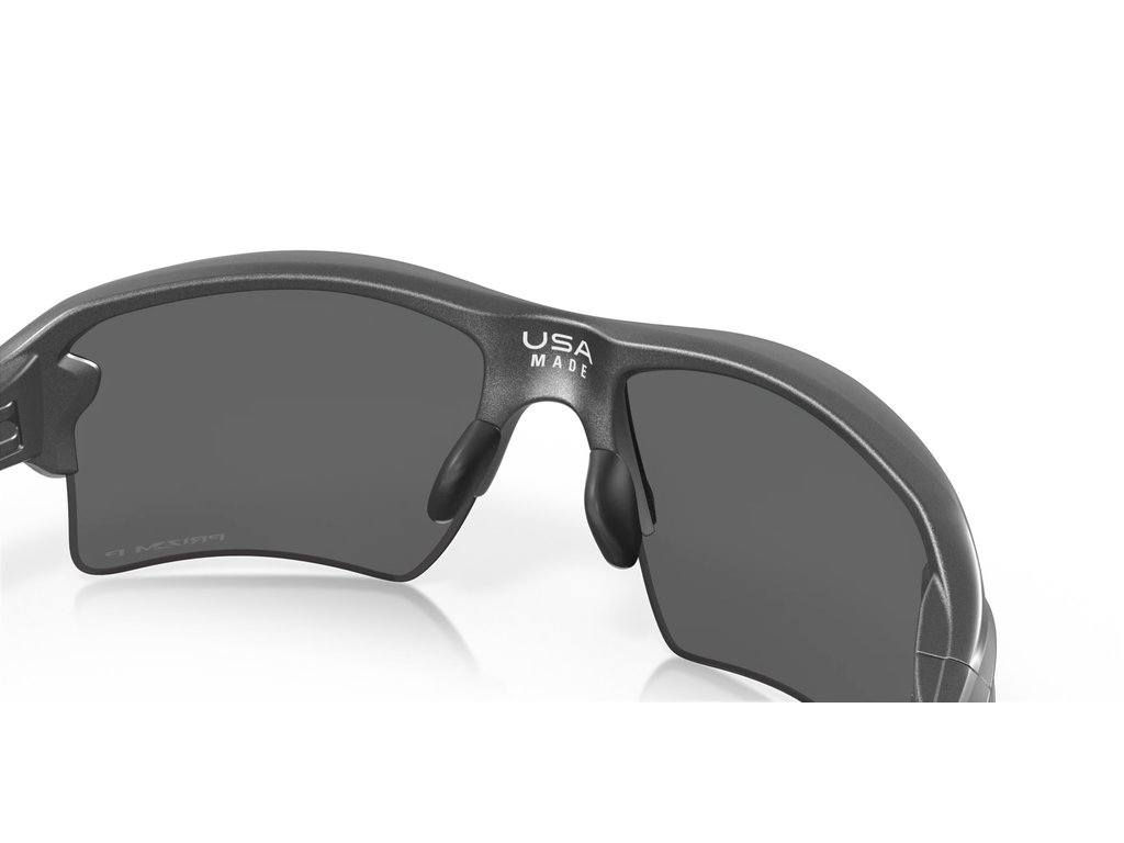 OAKLEY FLAK  XL STEEL FRAME/PRIZM POLARISED - Cycle Néron