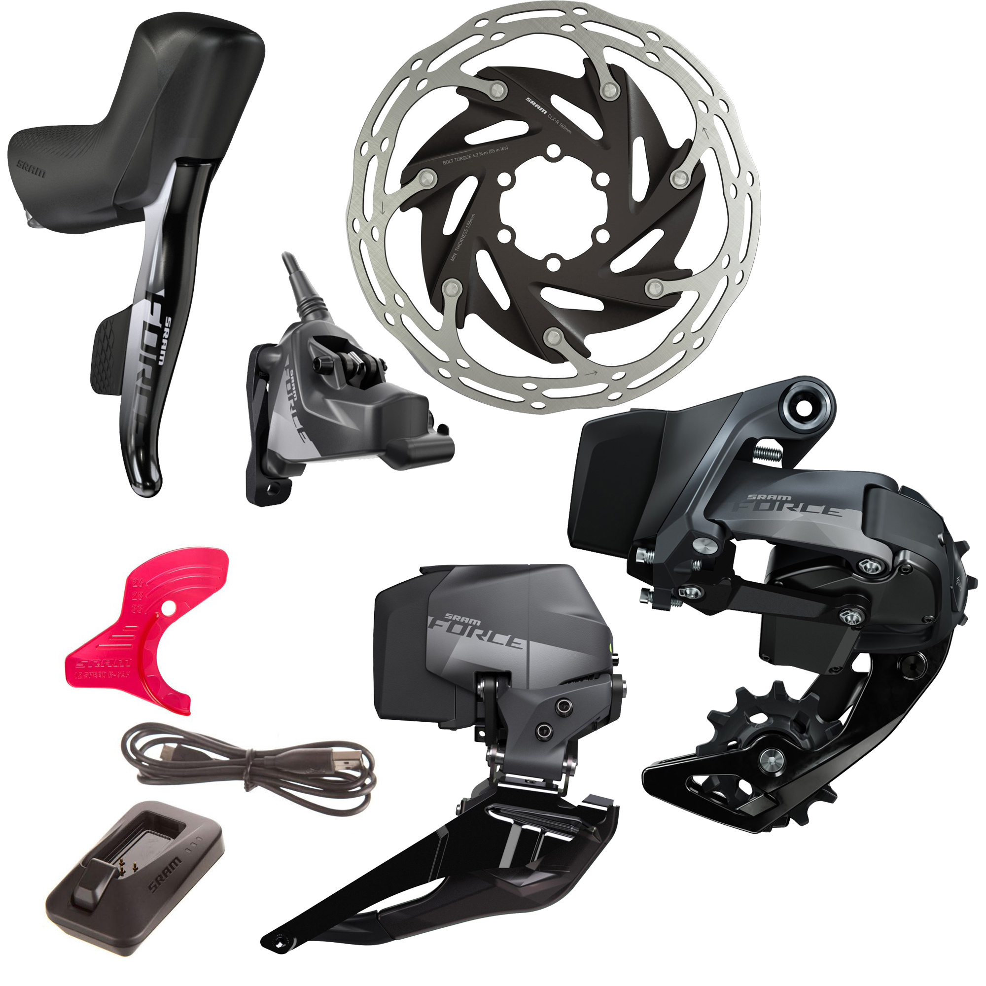 Sram Force eTap AXS 2X12 Groupset - Cycle Néron