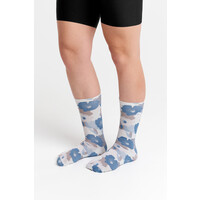 Signature Printed Socks Women