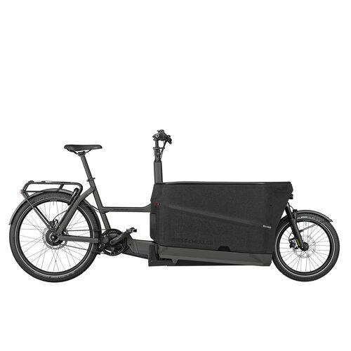Riese & Muller Riese & Muller Packster 70 Vario w/ Child Seat & Cover - Urban Grey Matt - Electric Bike