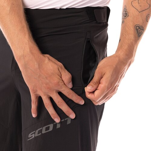 Scott Short Scott Endurance Loose Fit W/Padding Noir | Homme