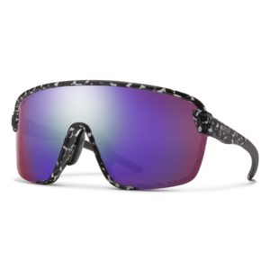 Smith Bobcat Matte Black Marble/ChromaPop Violet Mirror Sunglasses