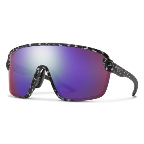 Smith Smith Bobcat Matte Black Marble/ChromaPop Violet Mirror | Sunglasses