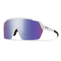 Shift Split MAG White/ChromaPop Violet Mirror Sunglasses