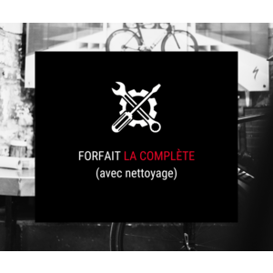 50% DE RABAIS SUR LA COMPLÈTE