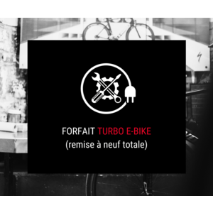 50% OFF TURBO E-BIKE MAINTENANCE