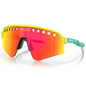 Oakley Sutro Lite Sweep Yellow Celeste/Prizm Ruby Iridium Vented Sunglasses