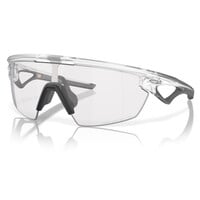 Sphaera Matte Clear/Clear to Black Iridium Photochromic Sunglasses