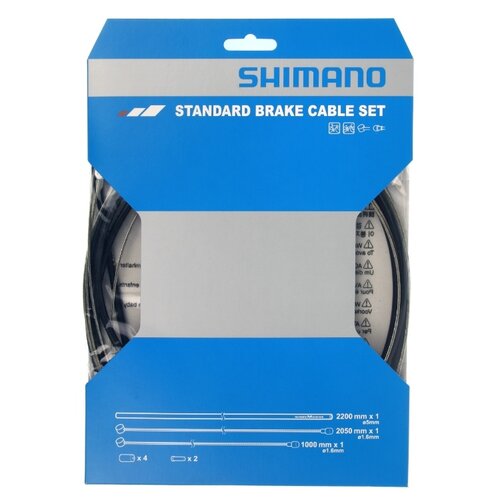 Shimano Jeu de Câbles de Frein et Gaines Route/MTB Shimano