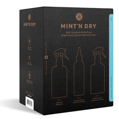 Mint'N Dry Kit de Nettoyage Mint'N Dry Bike Essentials - All Conditions