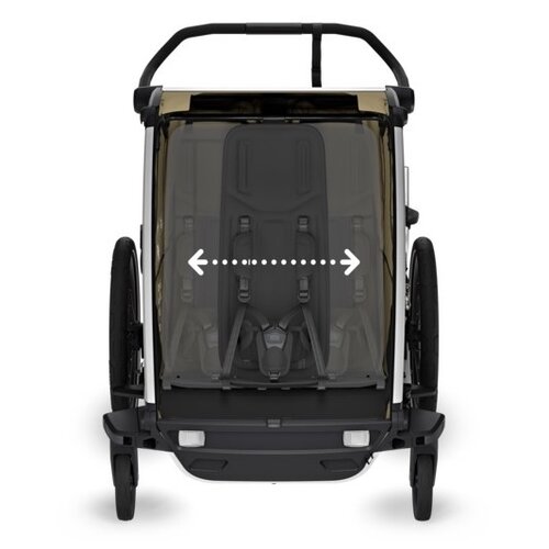 Thule Remorque Vélo Thule Chariot Cross 2 Double Places