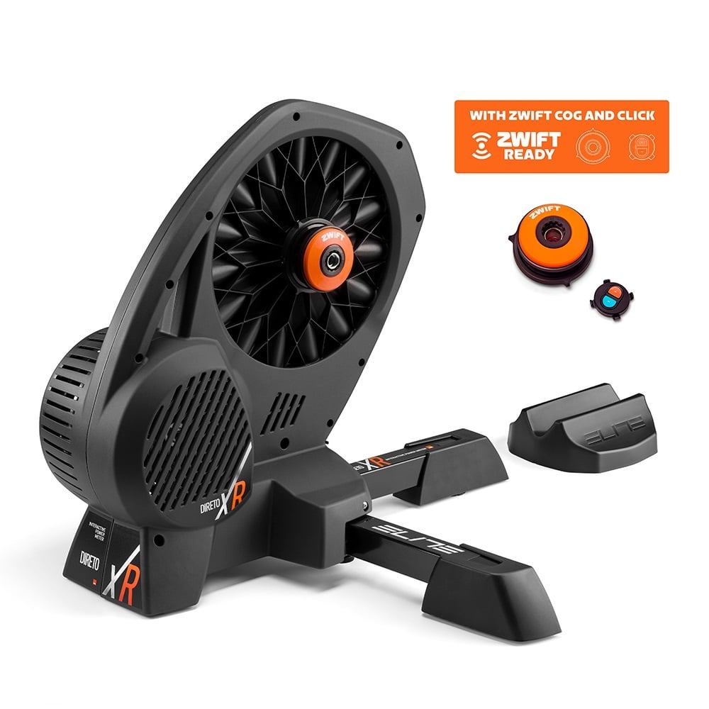 中古ELITE Direto XR ＋新品Zwift Cog&Click Elite Direto XR + Zwift Cog and Click Trainer - Cycle Néron
