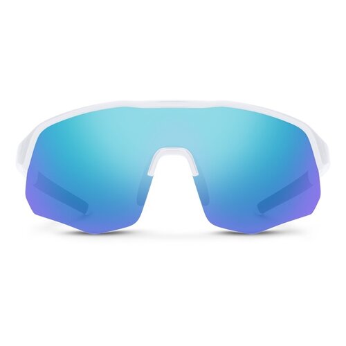 Suncloud Lunettes Suncloud Cadence White/Polar Blue Mirror