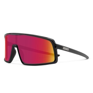 Suncloud Upshot Black/Polarized Red Mirror Sunglasses