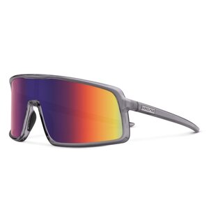 Suncloud Upshot Transparent Gray/Polarized Plasma Mirror Sunglasses