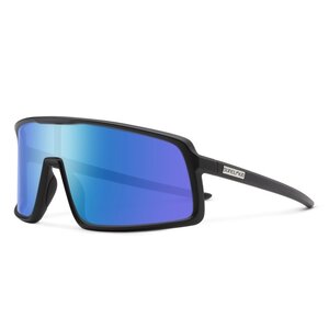Suncloud Upshot Matte Black/Polarized Blue Mirror Sunglasses