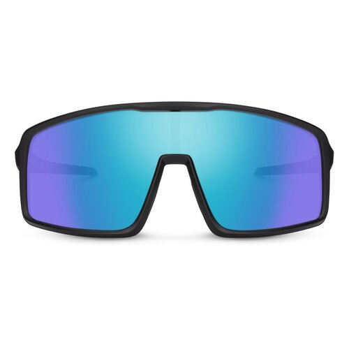 Suncloud Lunettes Suncloud Upshot Matte Black/Polarized Blue Mirror