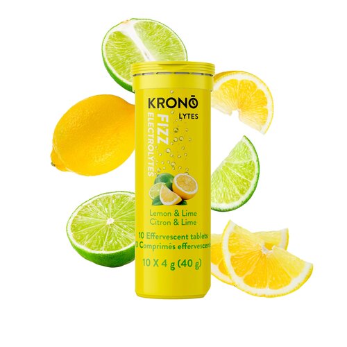 KRONO Comprimés d'électrolytes Effervescents Krono Lytes Fizz
