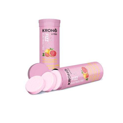 KRONO Comprimés d'électrolytes Effervescents Krono Lytes Fizz