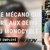 Félix, le mécano qui carbure aux défis… et au monocycle