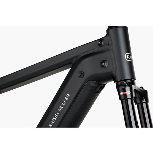 Riese & Muller Riese & Muller Charger4 GT Rohloff ABS 750WH Kiox 300 46cm - Black Mat | Electric Bike Riese & Muller Riese & Muller Charger4 GT Rohloff ABS 750WH Kiox 300 46cm - Black Mat | Electric Bike