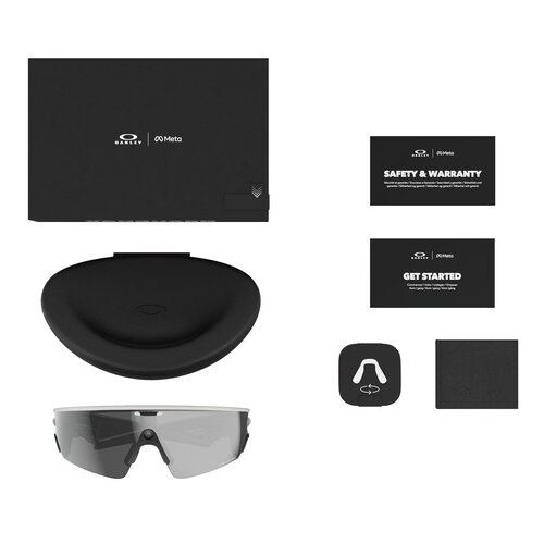 Oakley Lunettes Oakley Meta Vanguard White/Prizm Black Oakley Lunettes Oakley Meta Vanguard White/Prizm Black