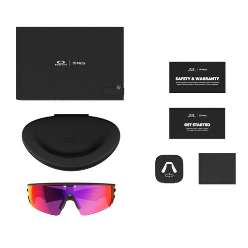 Oakley Lunettes Oakley Meta Vanguard Black/Prizm Road Oakley Lunettes Oakley Meta Vanguard Black/Prizm Road
