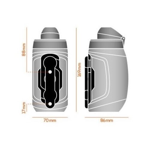 FIDLOCK Fidlock Twist Bottle with Bike Base - 450ml