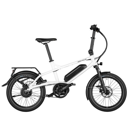 Riese & Muller Riese & Muller Tinker2 Vario 545WH Kiox 300 w/ Cargo - Crystal White | Electric Bike
