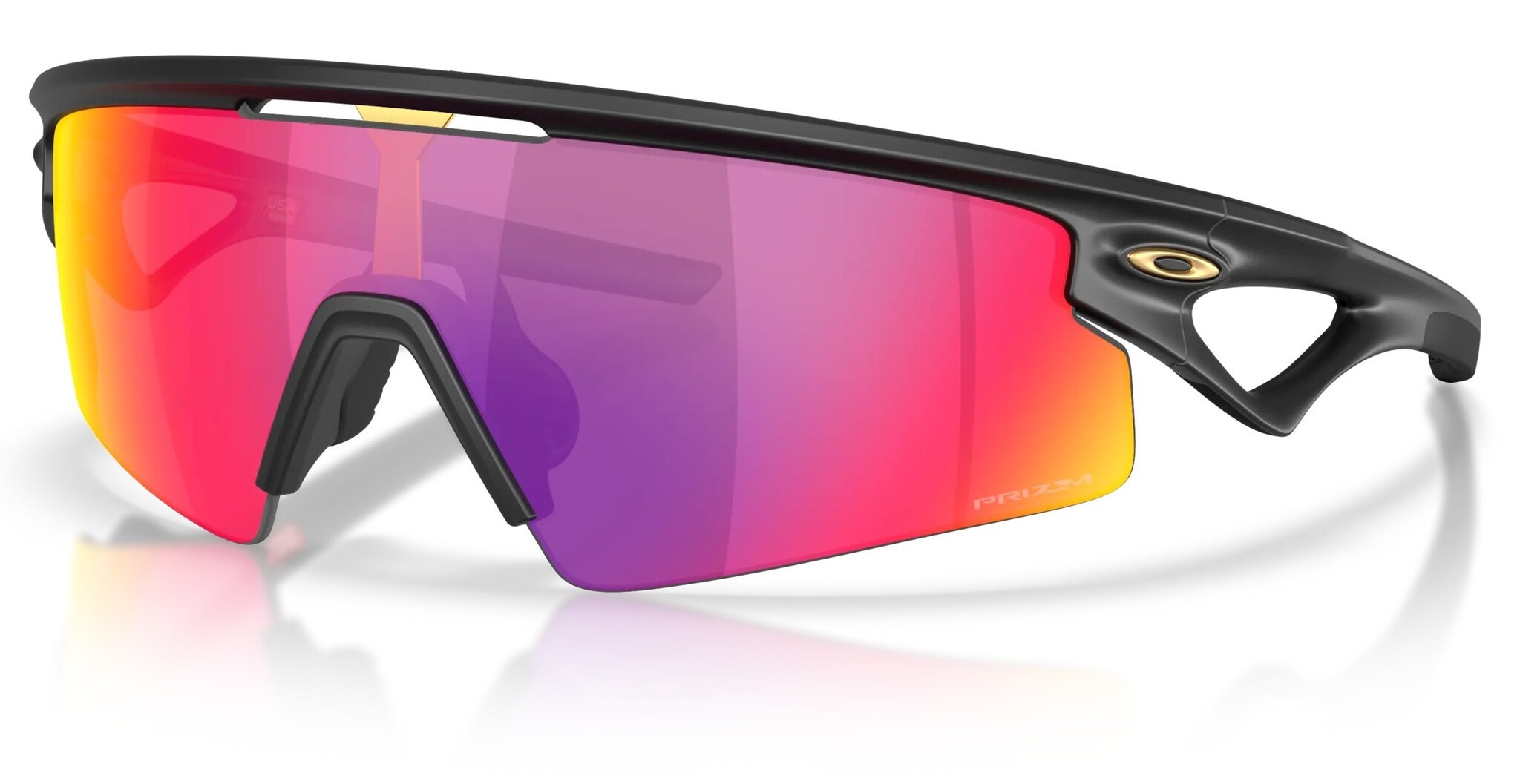 Oakley Sphaera Strike Matte Black/Prizm Road Sunglasses - Cycle Néron