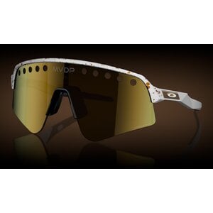 Oakley Sutro Lite Sweep MVDP Red/Gold Splatter/Prizm 24K Sunglasses