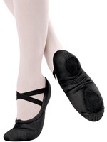 Sansha Pro1C  Split Sole Canvas Ballet Slipper  BLACK