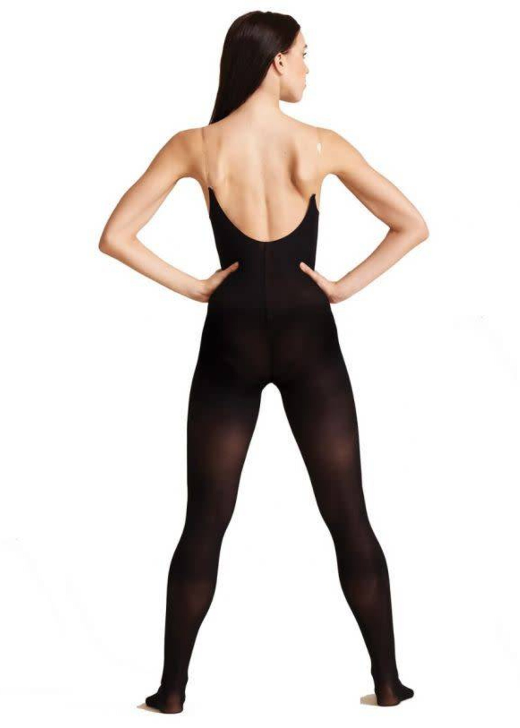 Capezio 1811W ADULT CONVERTIBLE BODYTIGHT BLACK