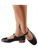 Capezio J3686 Buckle Strap w/Taps Tap Shoe  BLACK