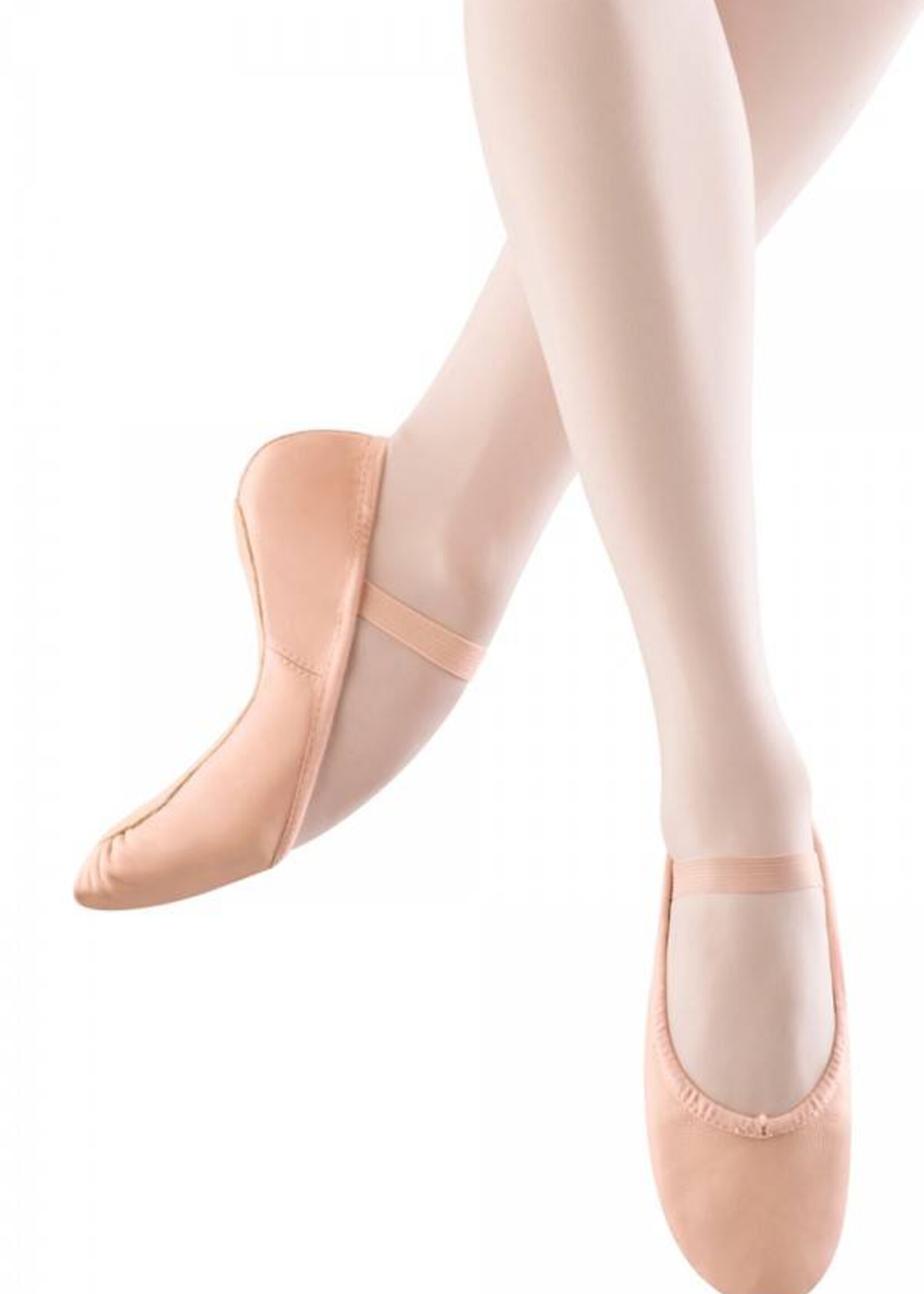 Bloch S0205 L Full sole Leather Ballet Shoe PINK
