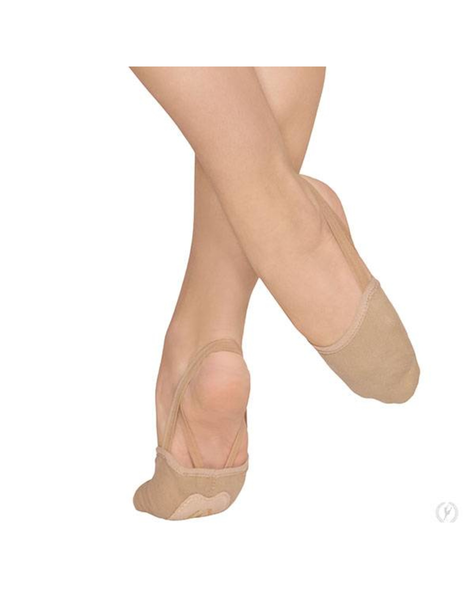 A1062 TILT CAN HALF SOLE CONTEM SHOE TAN Dancing Doll Dancewear