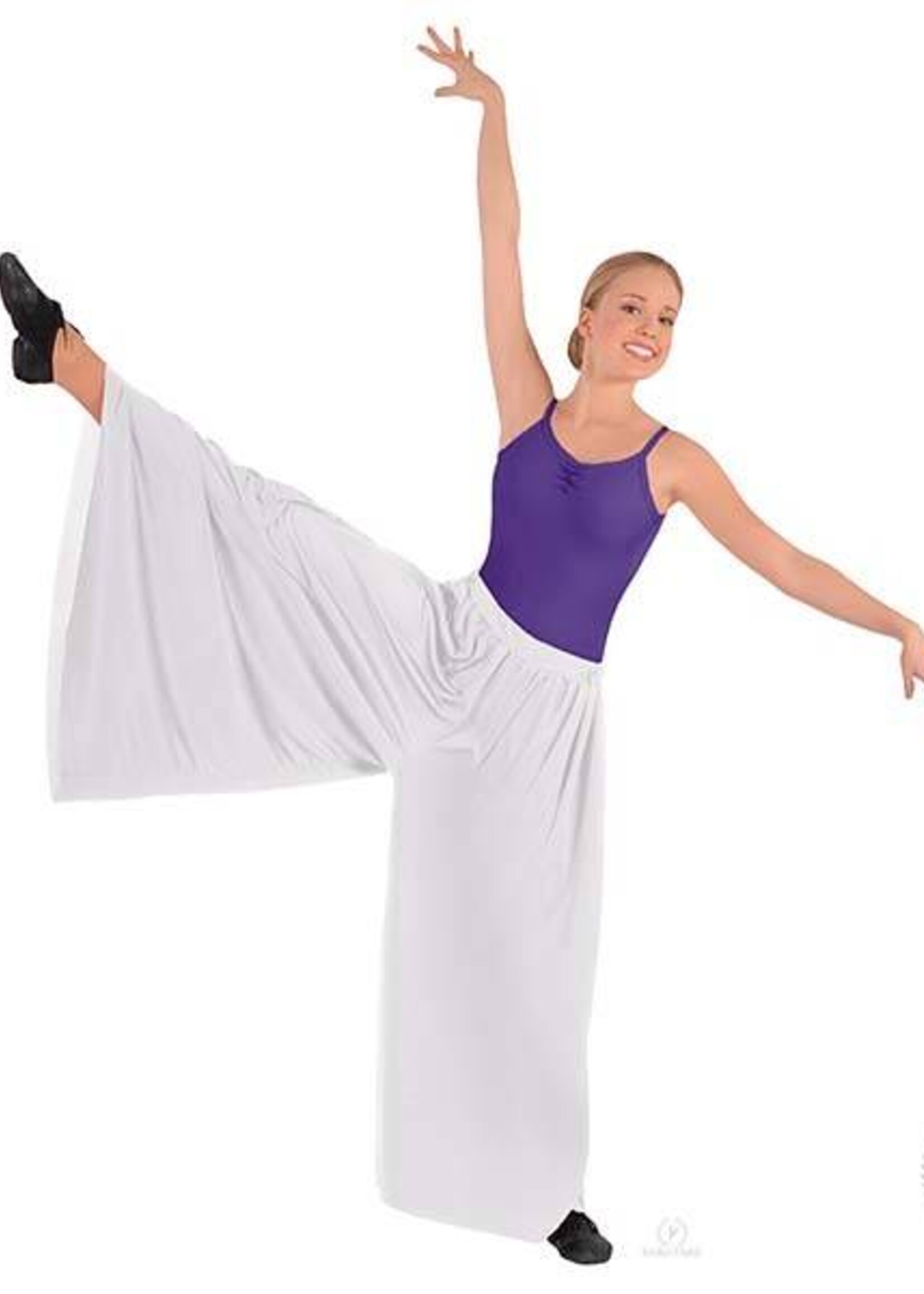 Eurotard 13696 Adult Palazzo Pants  White