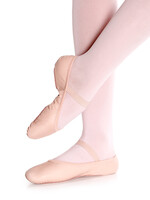 SoDanća SD55S Full Sole Leather Ballet Shoe W/O drawstring PINK 40