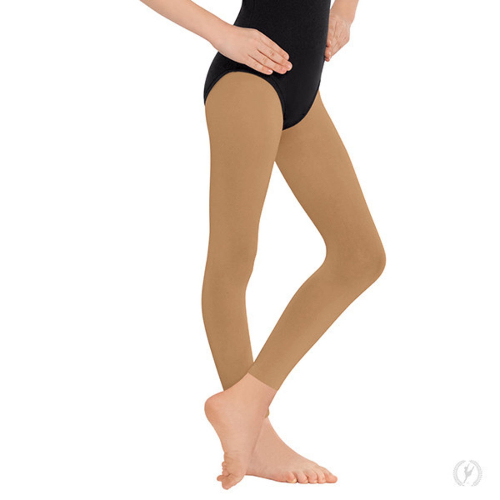 212c- EuroSkins Child Footless Tights Caramel - Dancing Doll Dancewear