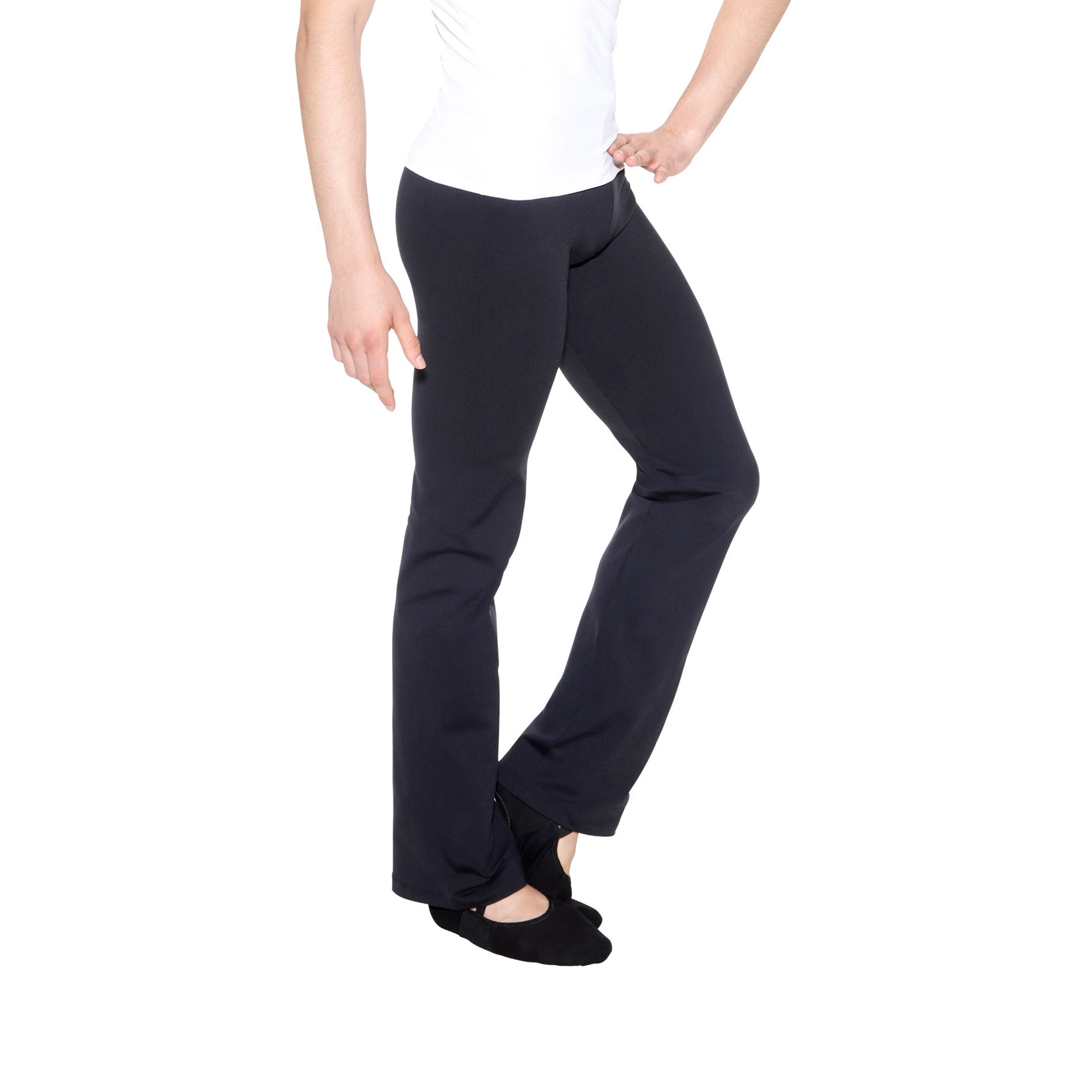 D299 MEN'S JAZZ DANCE PANTS BLACK 