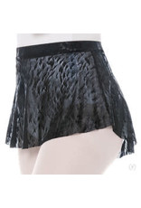 Eurotard 78121 WOMENS Impression mesh high low skirt