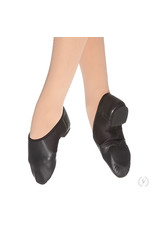 Eurotard A2054C  Child Leather Jazz Shoe Slip On Black
