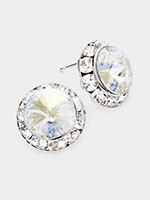 CRE1147 POST EARRINGS MEDIUM COLOR