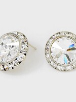 CRE1114-01 CRY LARGE POST EARRINGS