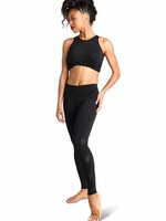 Danshuz 19300A Crop top with twisted draping at center front