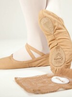 Sansha MODEL 3 Silhouette Split Sole Canvas Ballet Slipper  FLESH