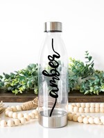 Dancing Doll Name on Water Bottle