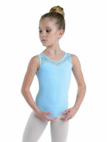 Danshuz 21109C V-neck child tank leotard