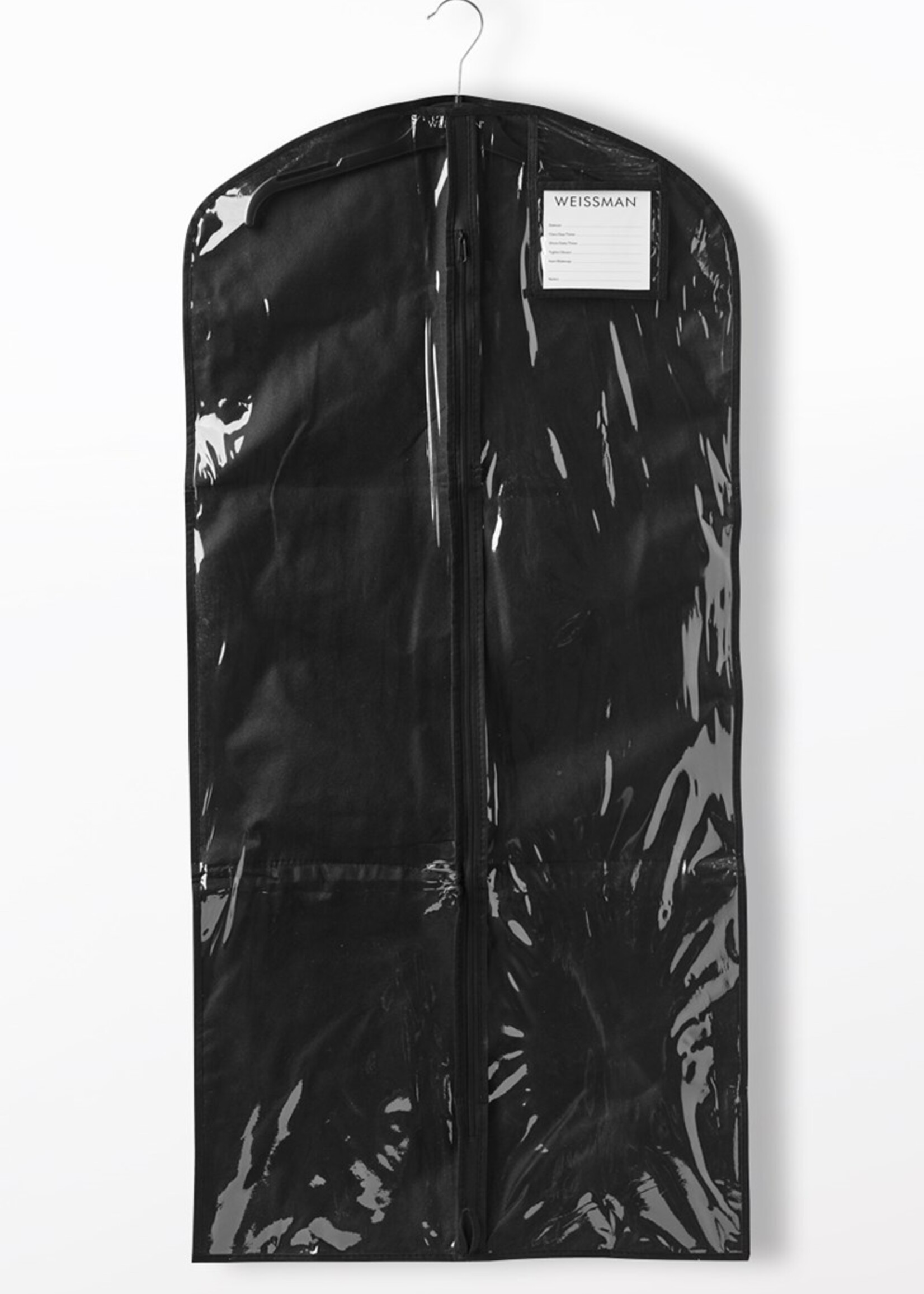 GB2000 Black Clear Garment Bag